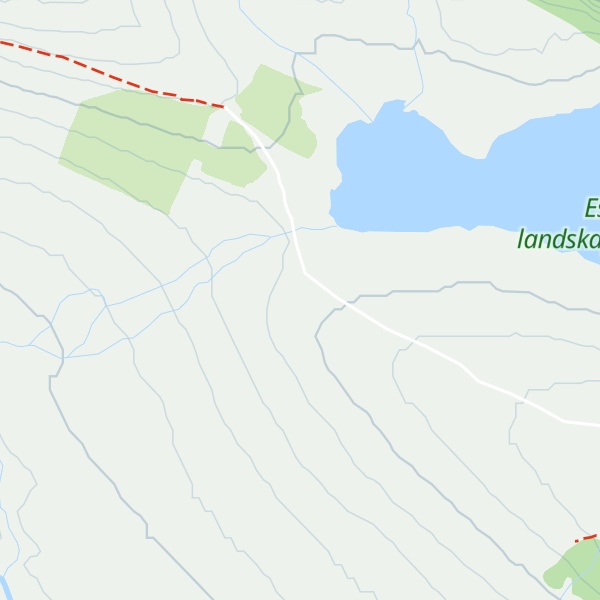 Map of Vestfjellhytta