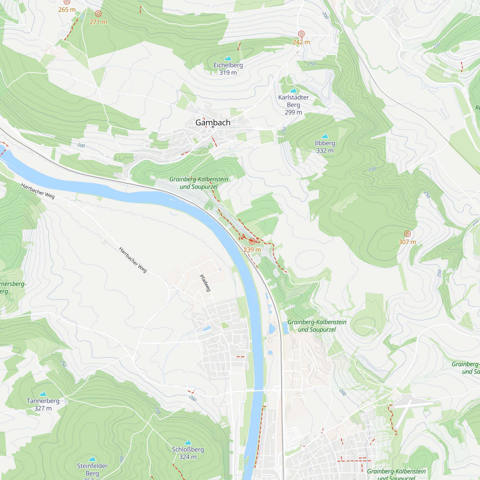 Ehem. Falteshütte map