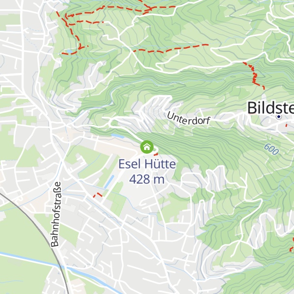 Map of Esel Hütte