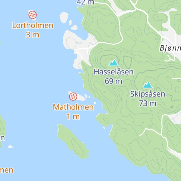 Map of Sildevika