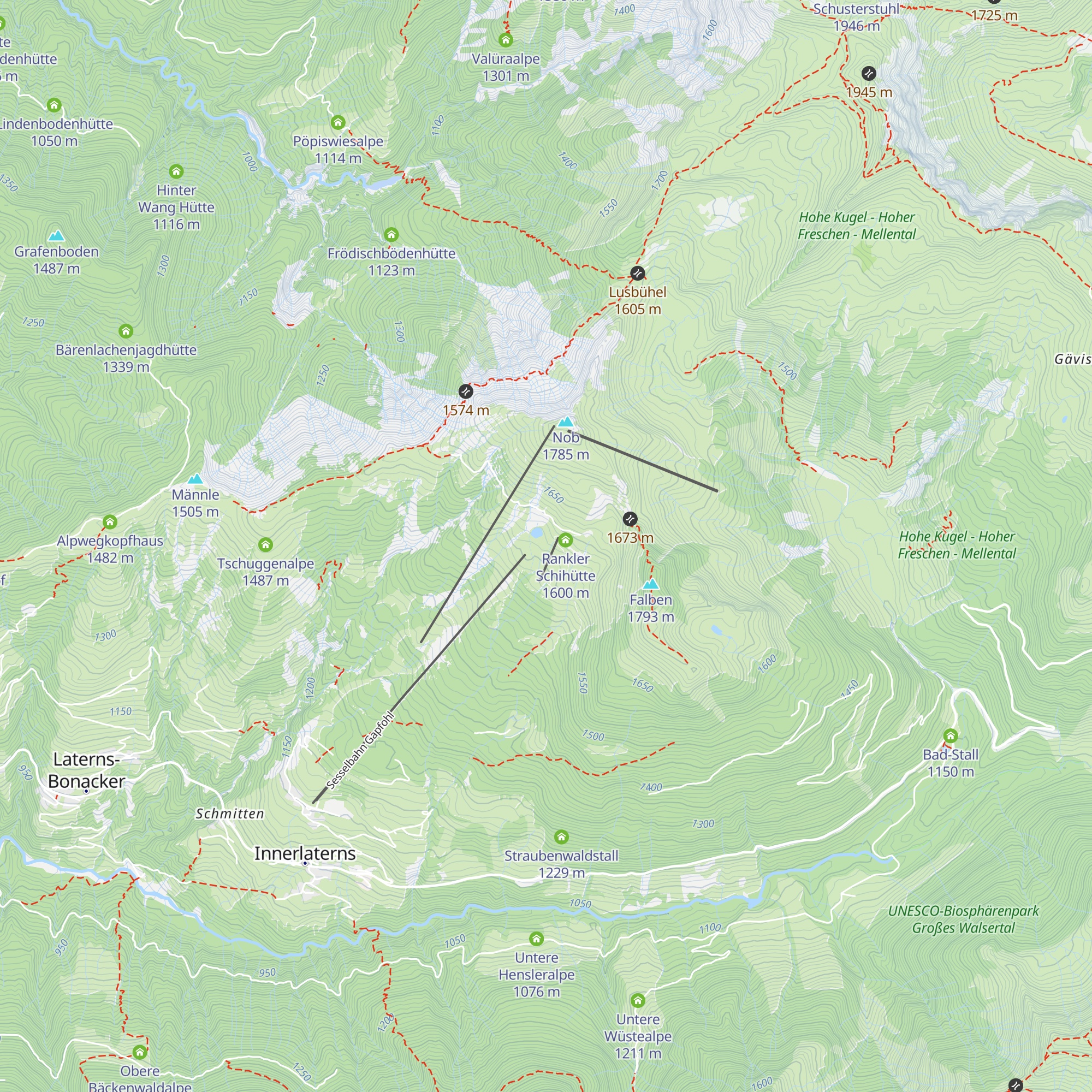 Falba Stuba map