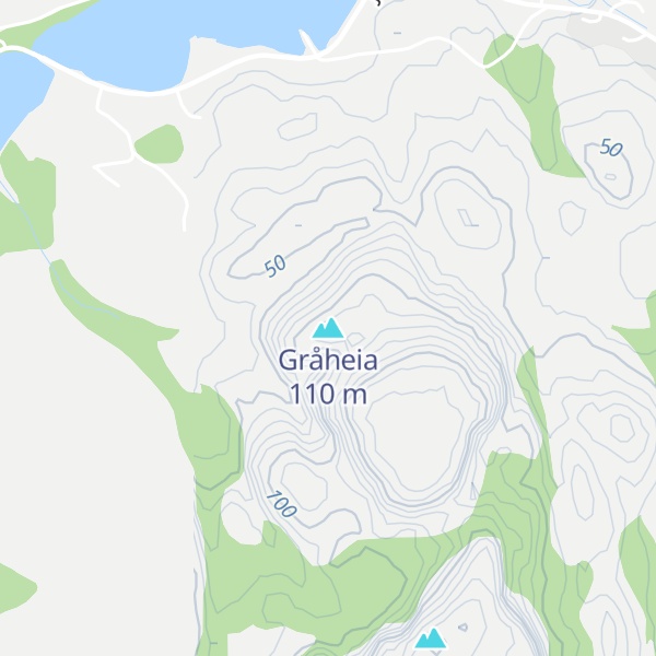 Map of Gråheia