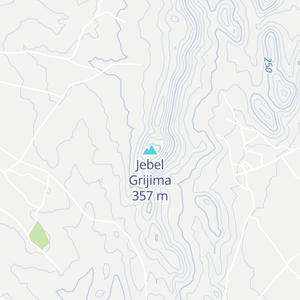 Map of Jebel Grijima