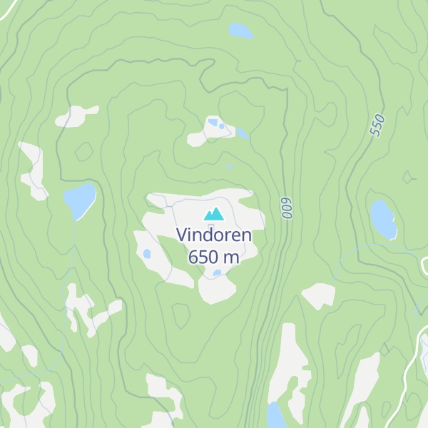 Map of Vindoren
