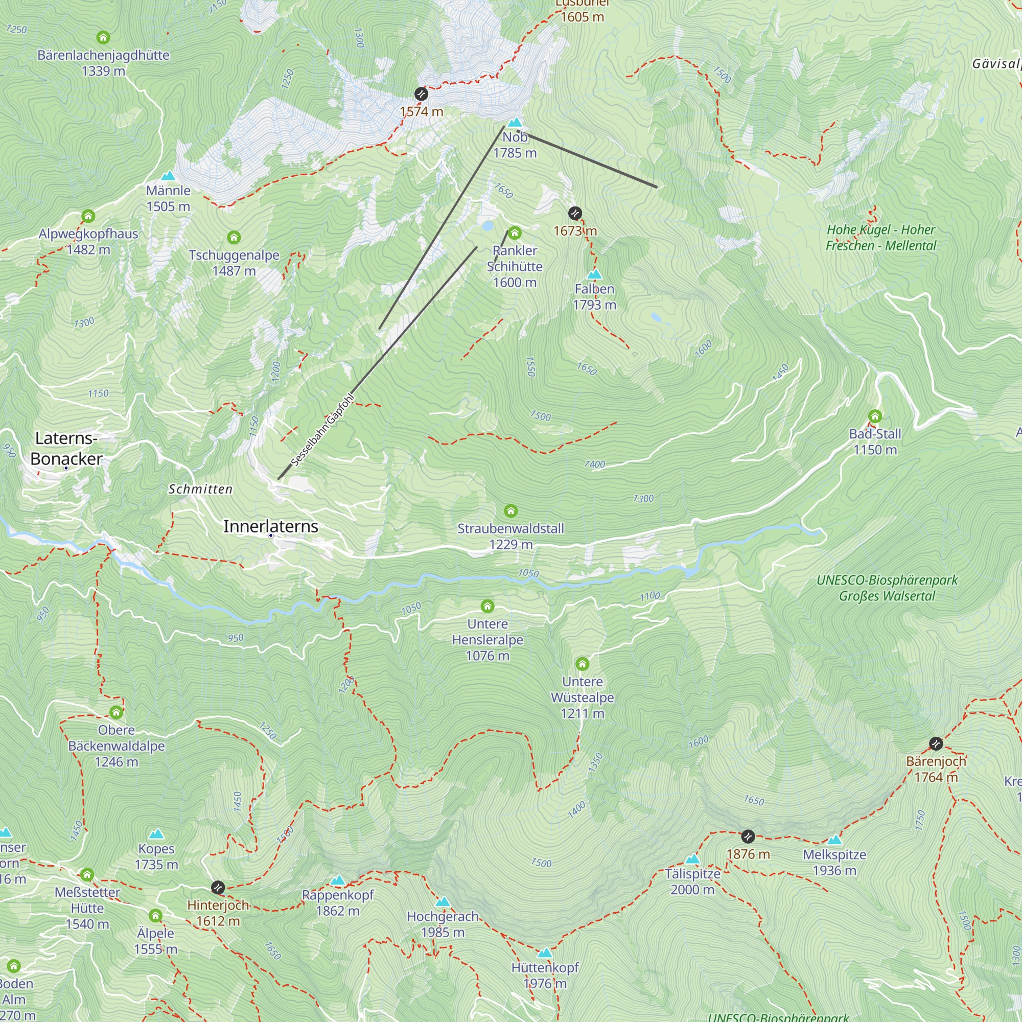 Straubenwaldstall map