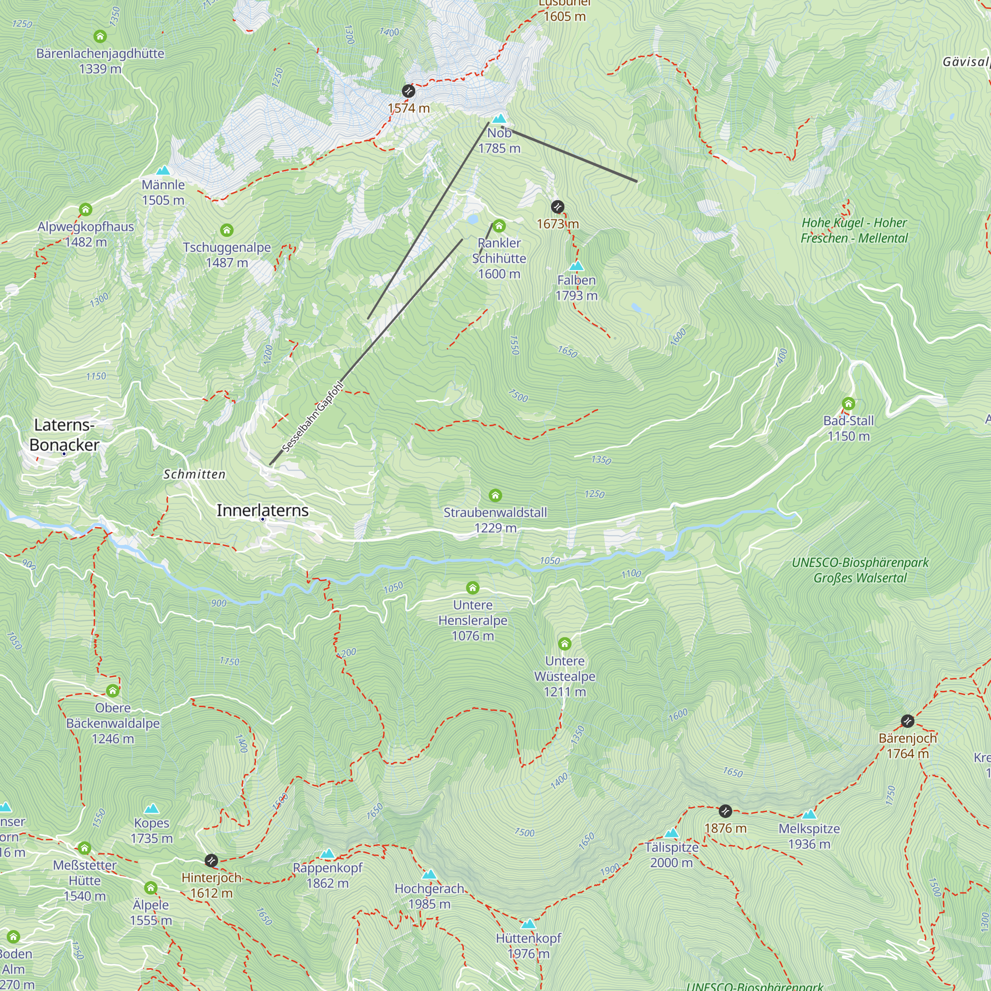 Straubenwaldstall map
