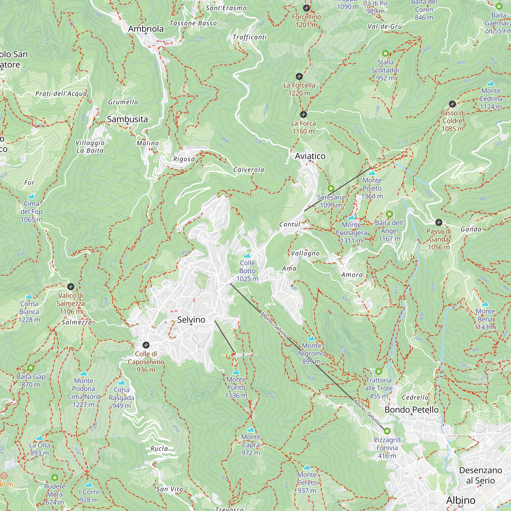 K2 map