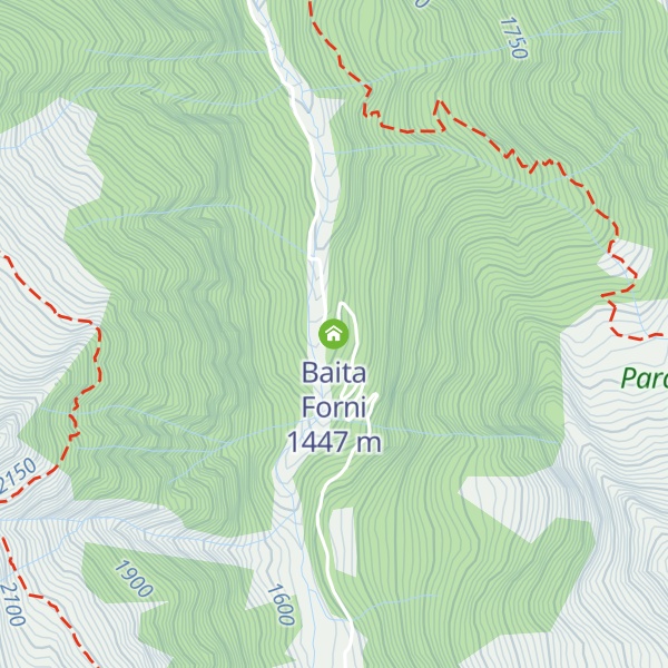 Map of Baita Forni