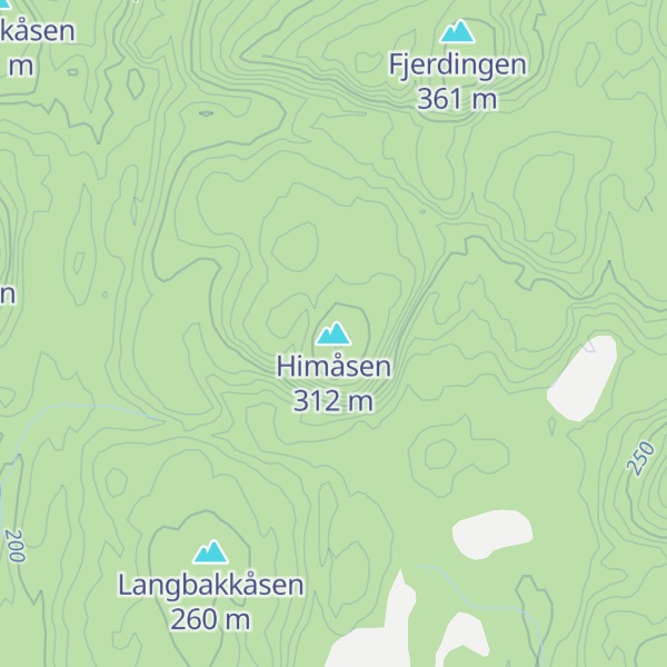 Map of Himåsen