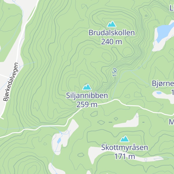 Map of Siljannibben