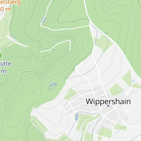 Map of Wippershainer Höhe