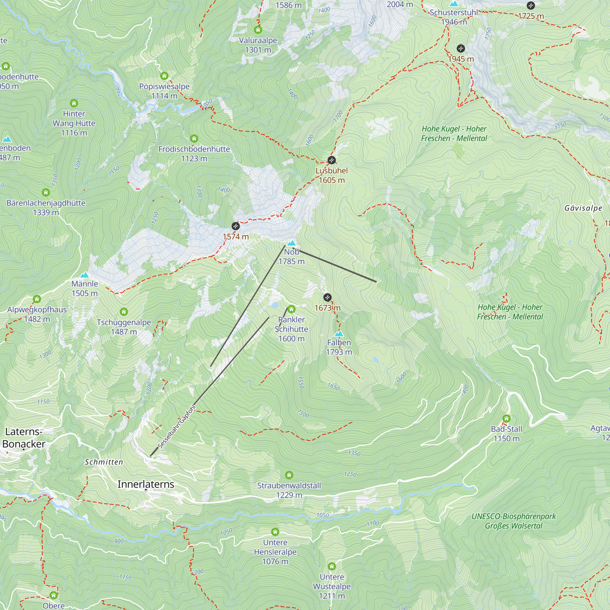 Laternser Schihütte map