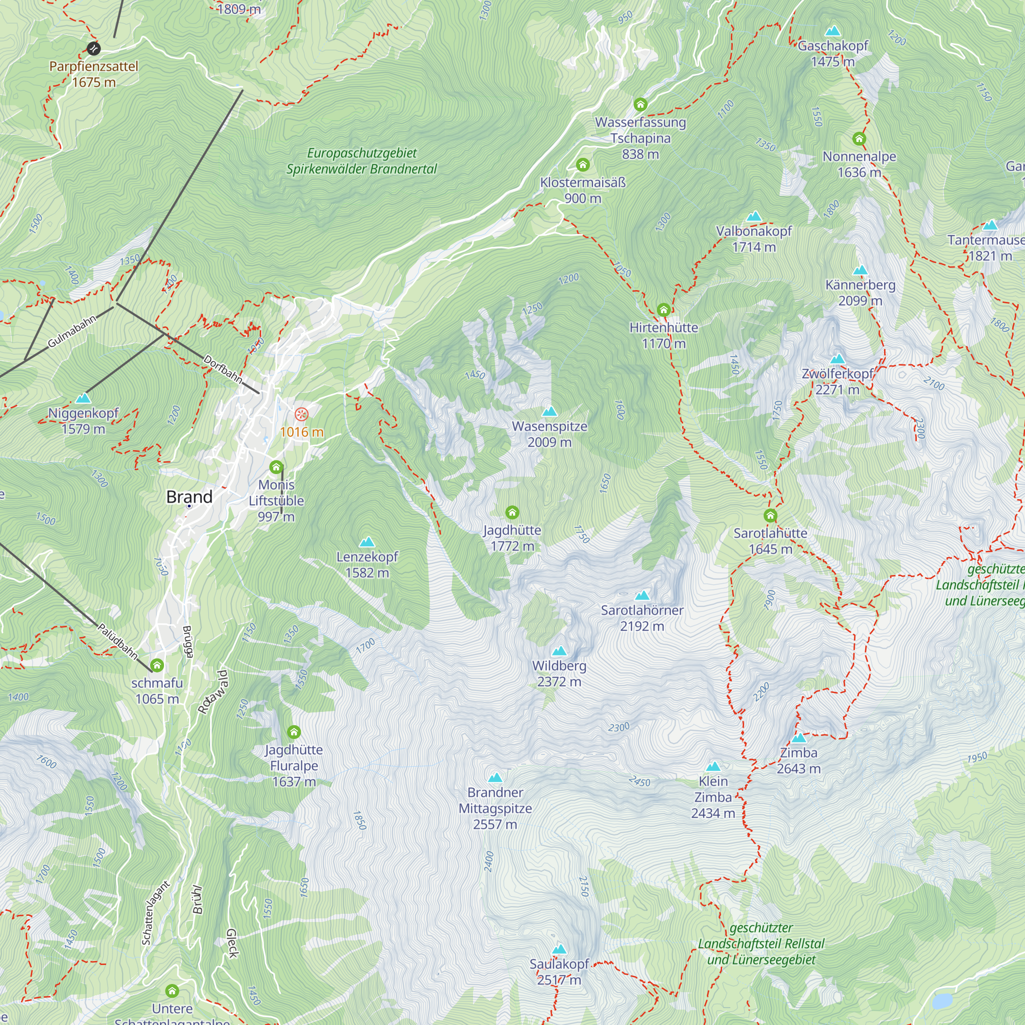 Jagdhütte map