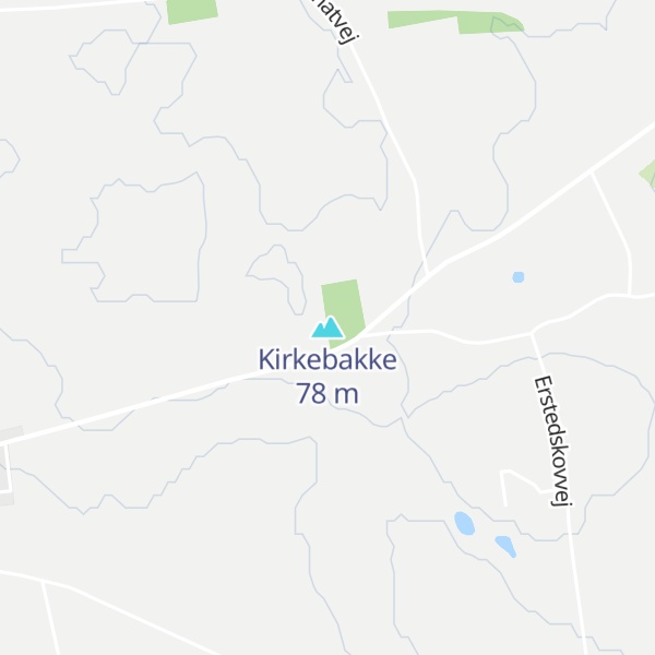 Map of Kirkebakke