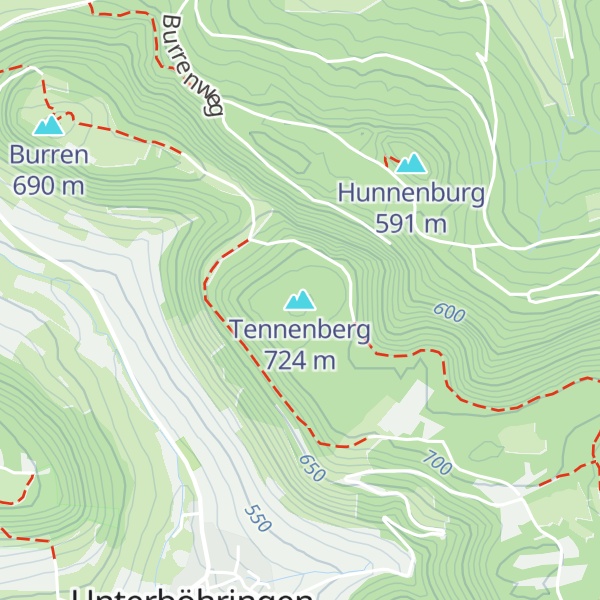 Map of Tennenberg