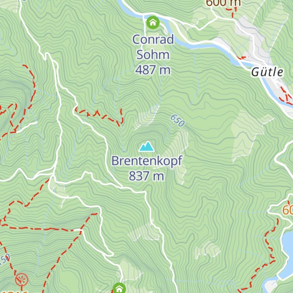 Map of Brentenkopf