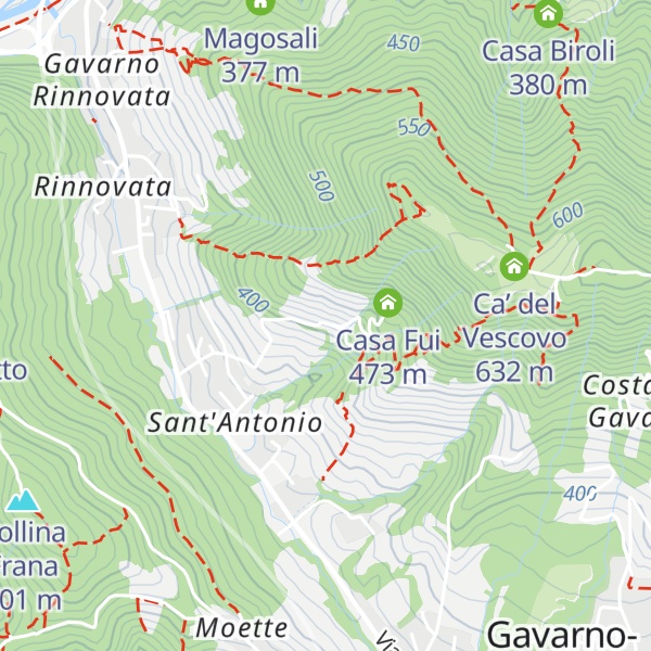 Map of Casa Baleri