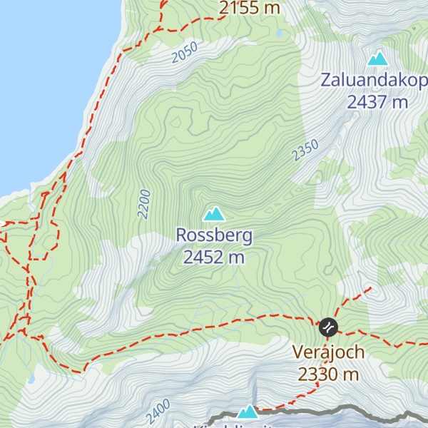 Map of Rossberg