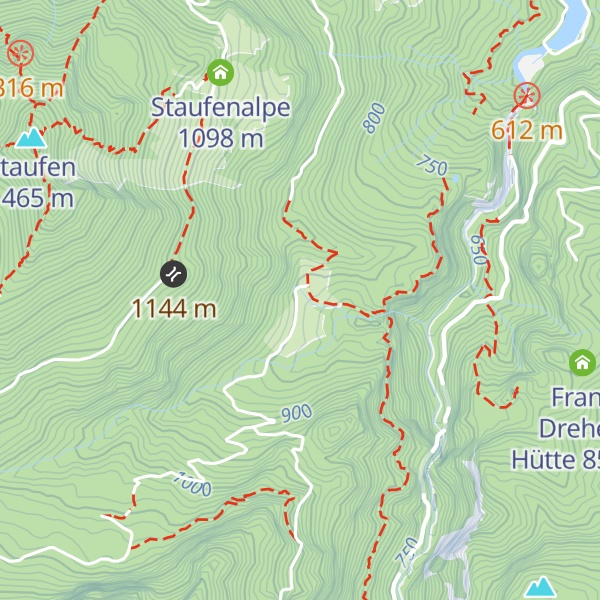 Map of Spätenbachalpe