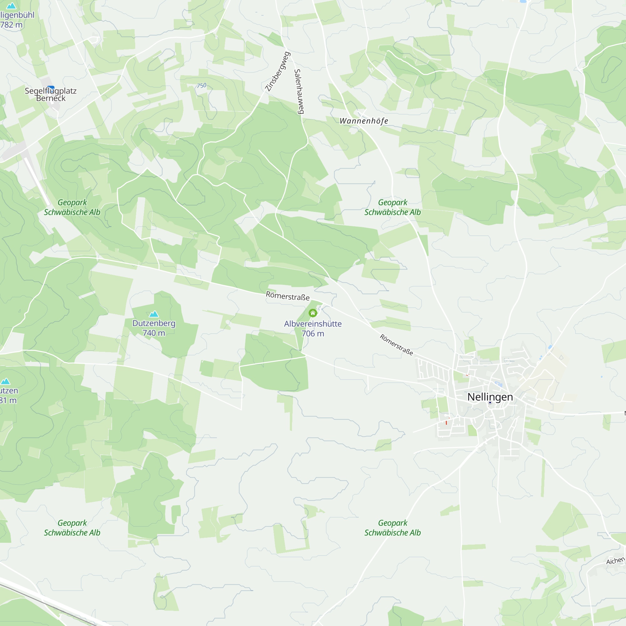 Albvereinshütte map