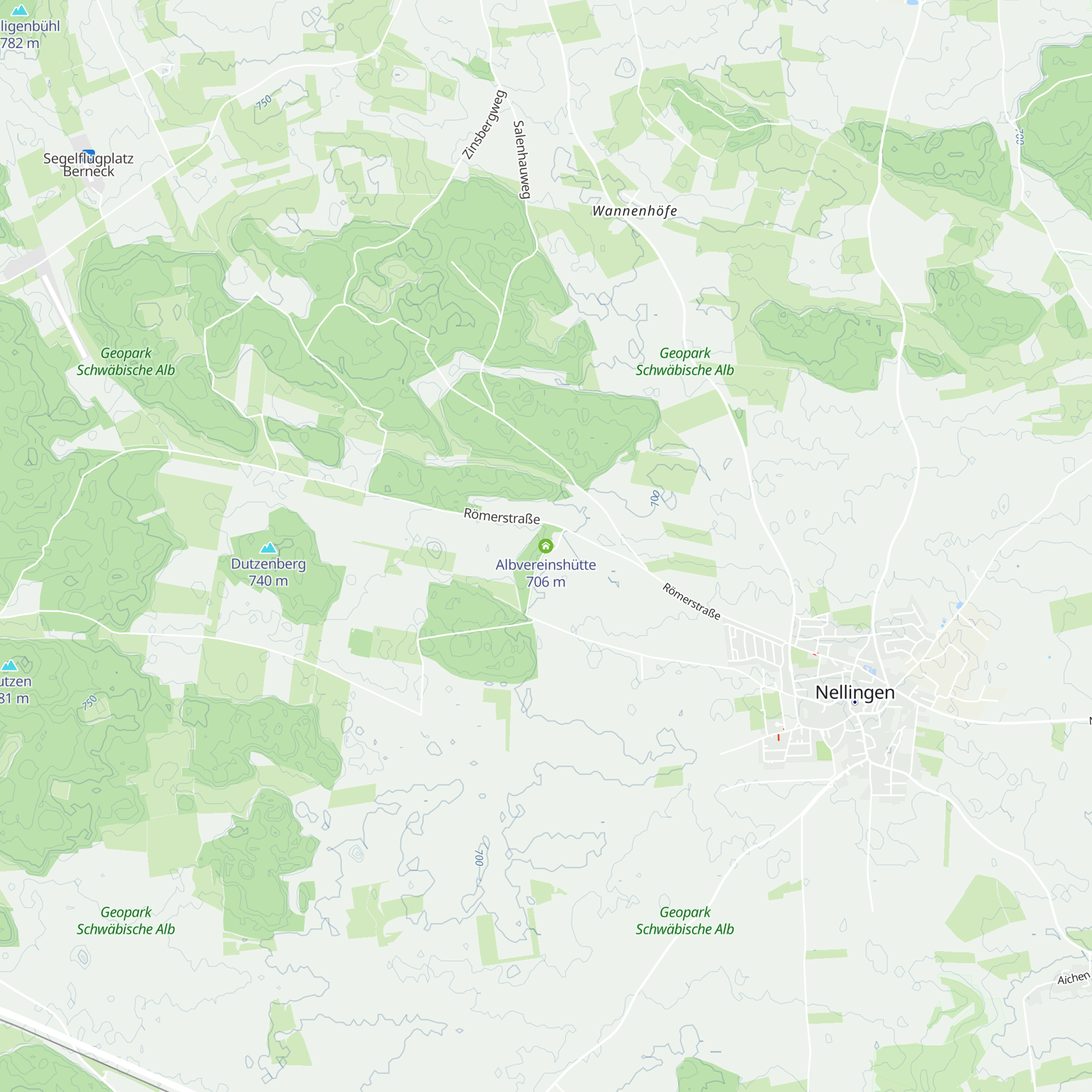 Albvereinshütte map