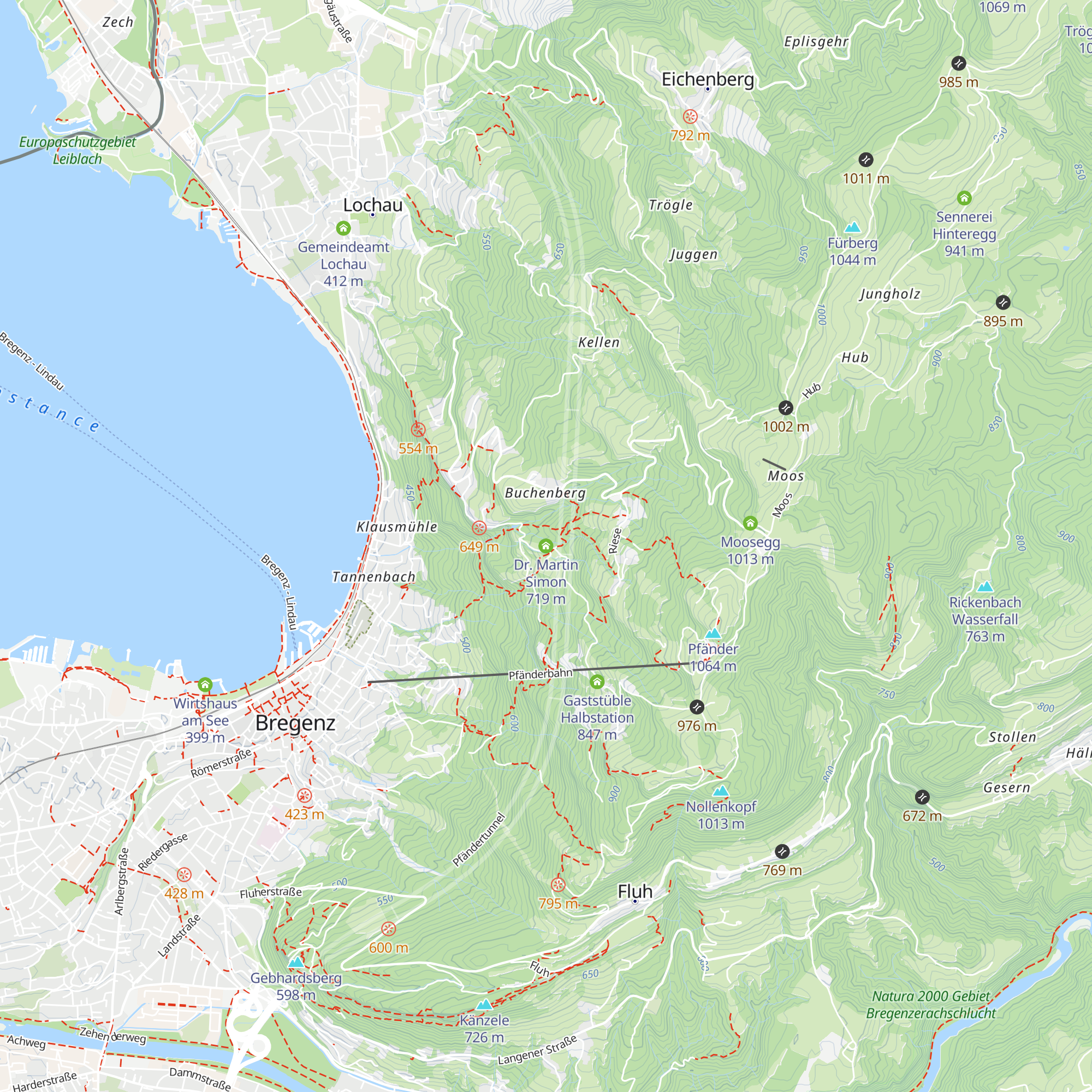 Dr. Martin Simon map