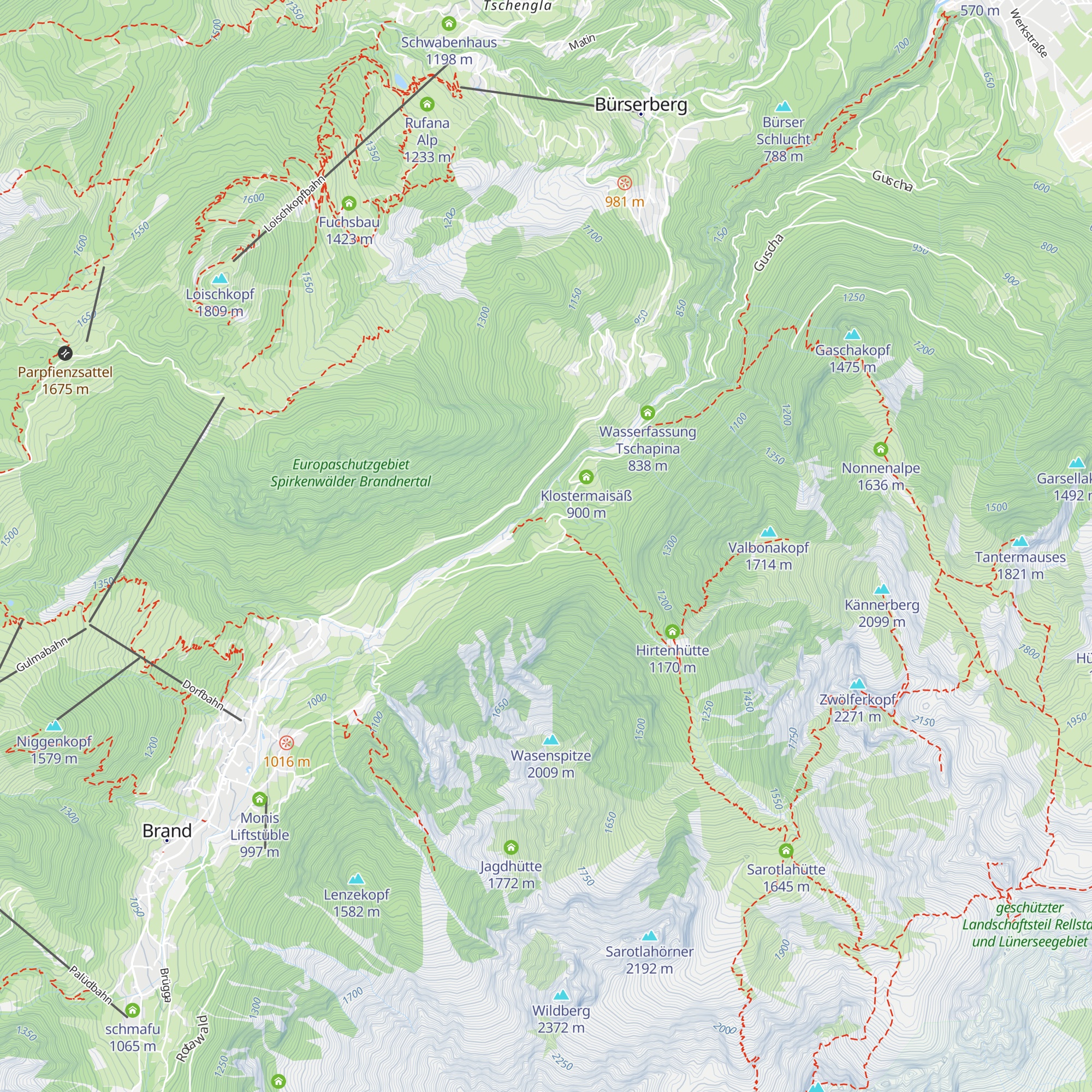 Stachelhof map