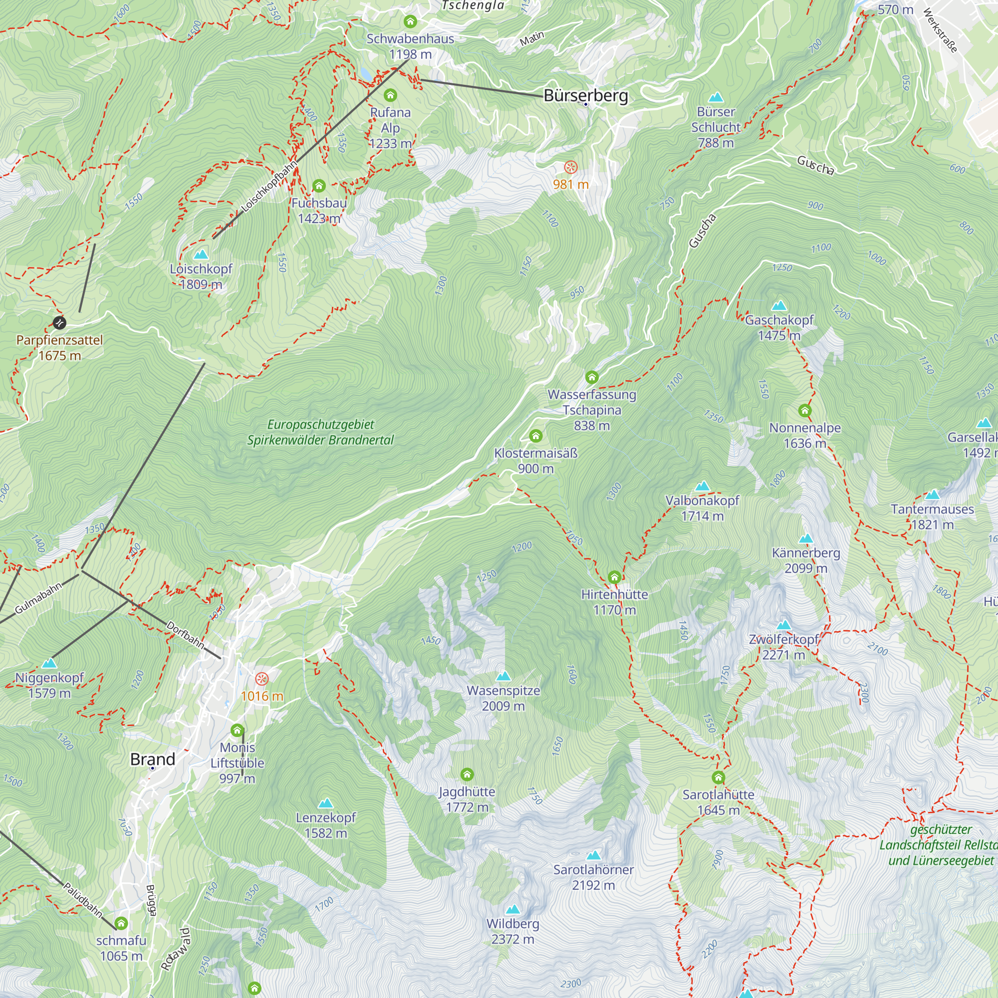 Stachelhof map