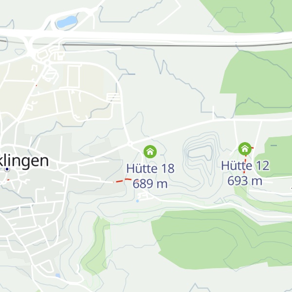 Map of Hütte 14