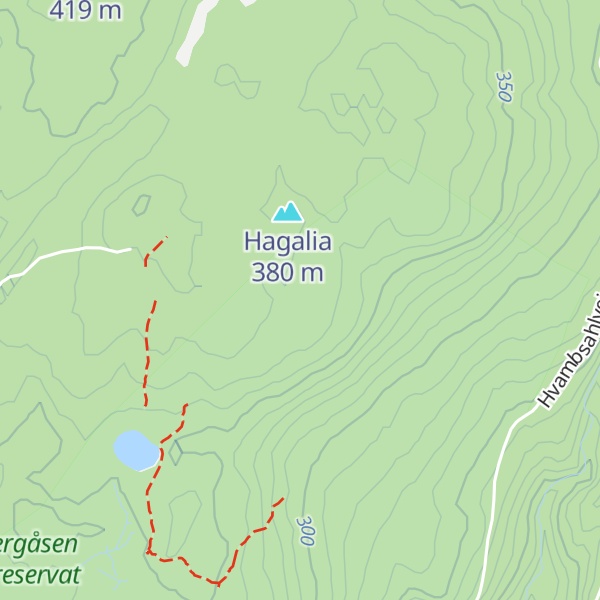 Map of Heståsen