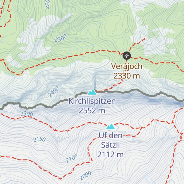 Map of Kirchlispitzen