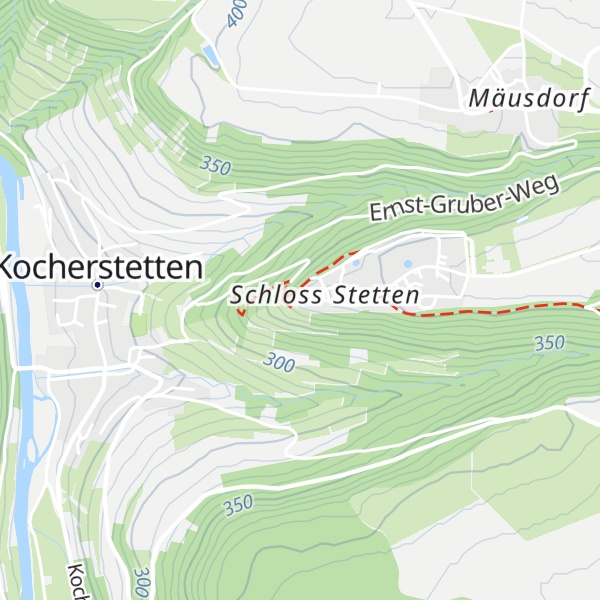 Map of Schloss Stetten