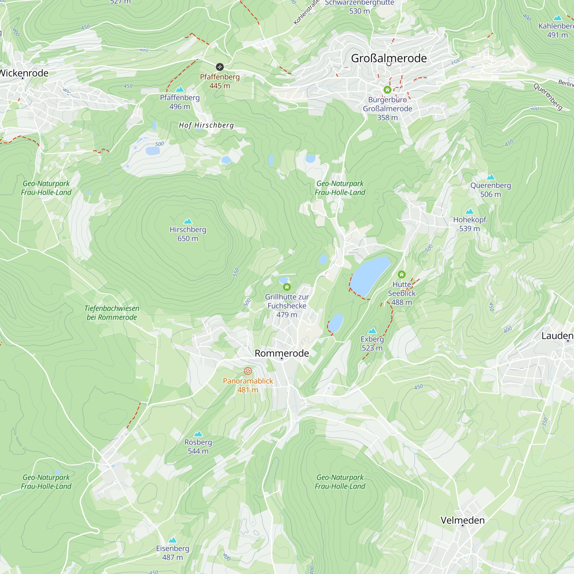 Grillhütte zur Fuchshecke map