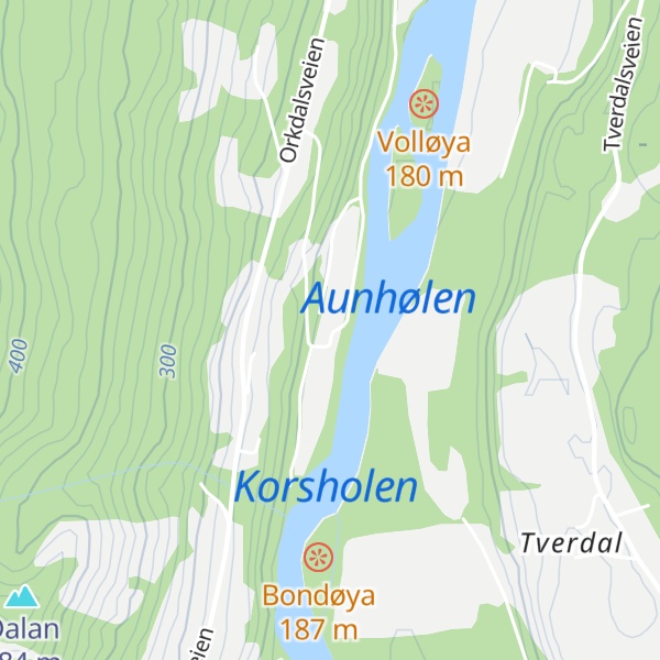 Map of Grindal Salmon Lodge