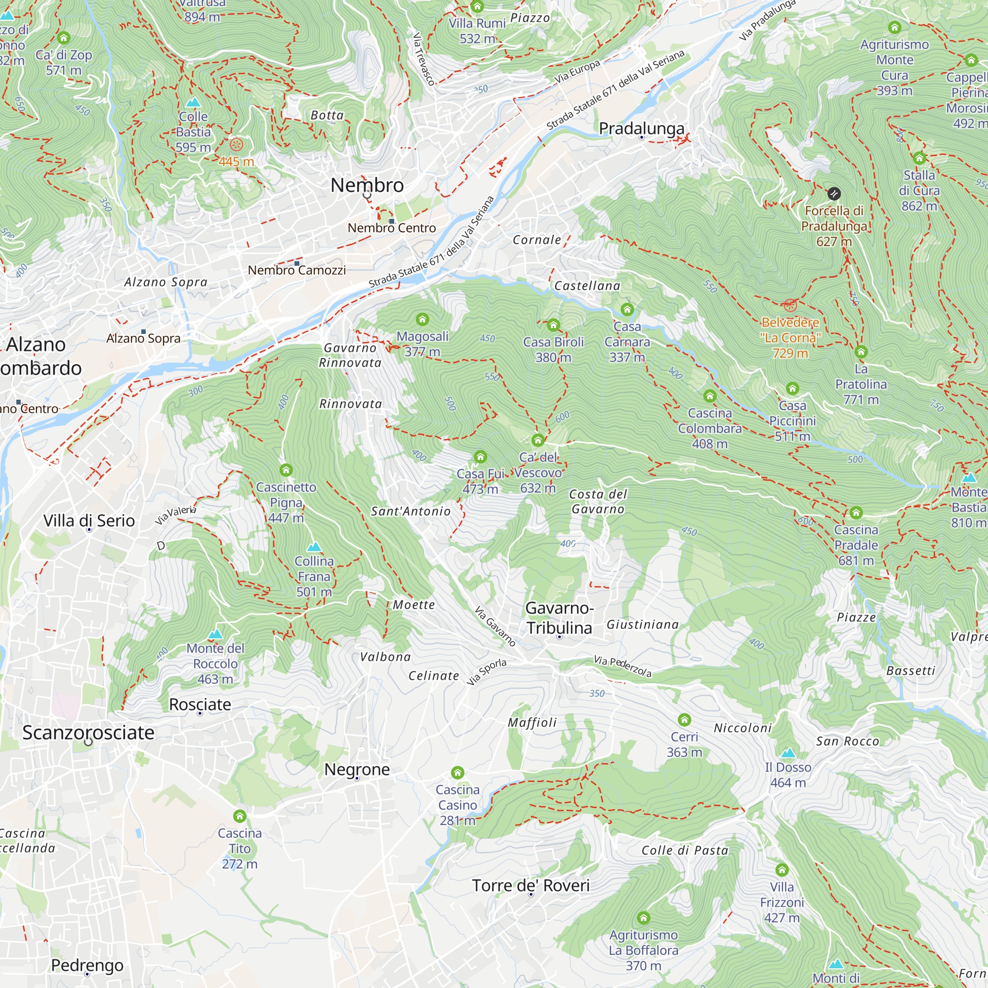 Casella map