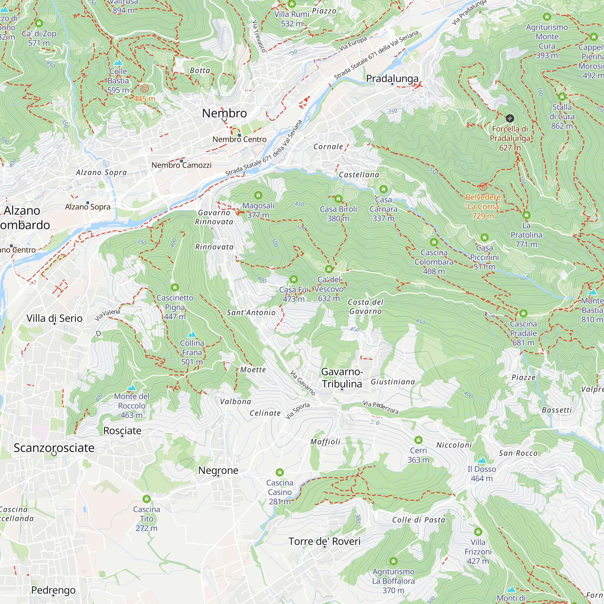 Casella map
