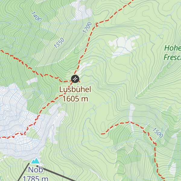 Map of Untere Saluveralpe