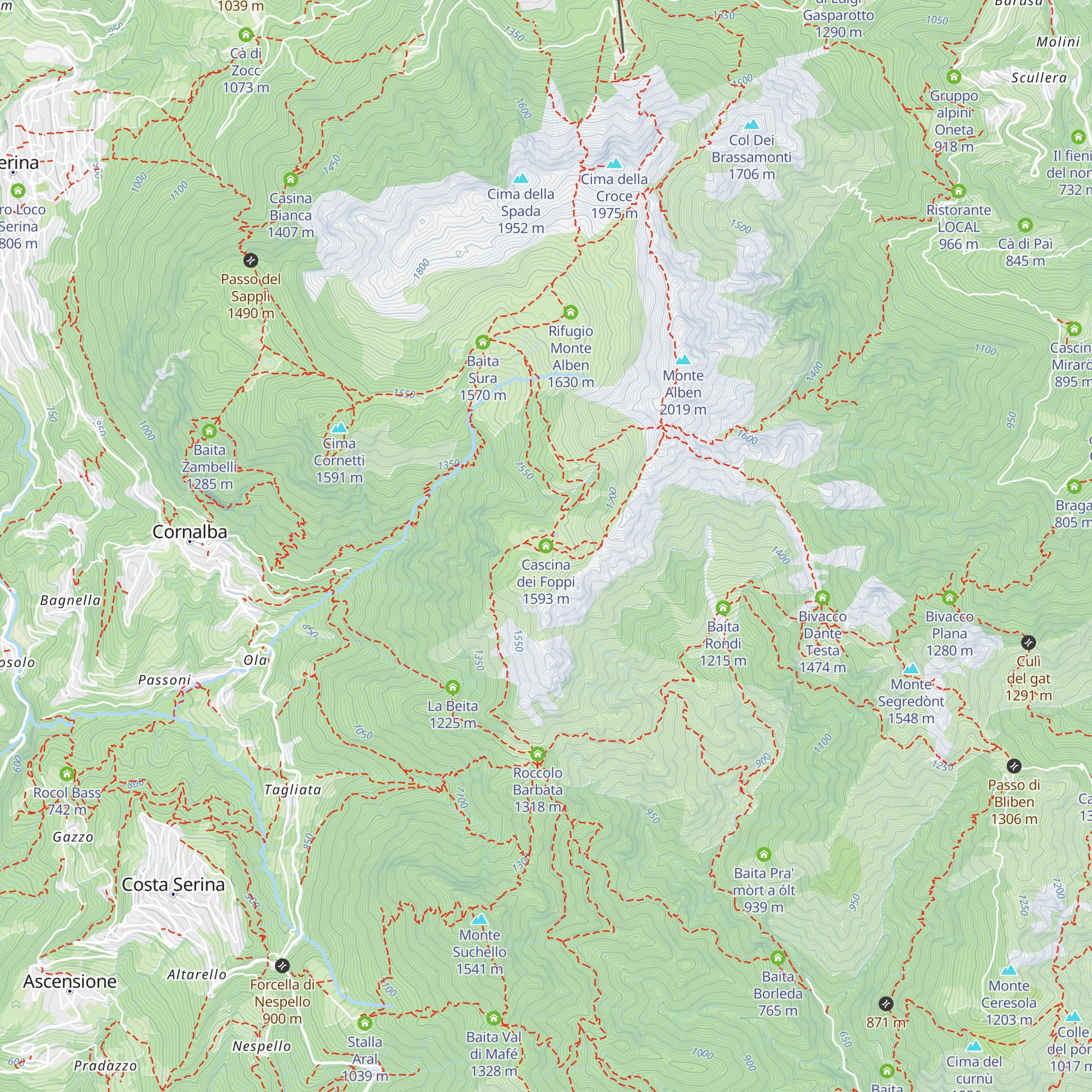 Cascina dei Foppi map