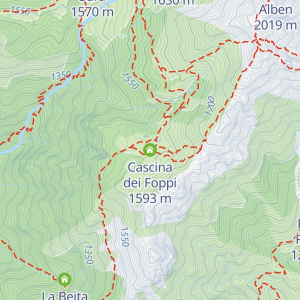 Map of Cascina dei Foppi