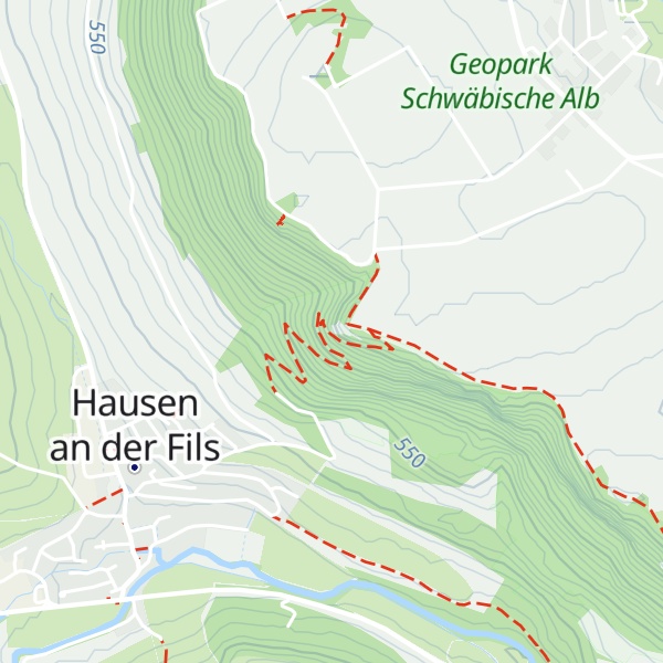 Map of Hausener Eck