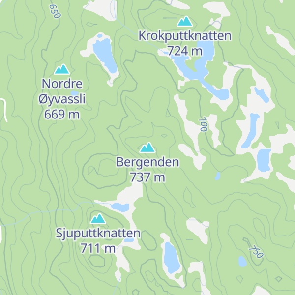 Map of Bergenden