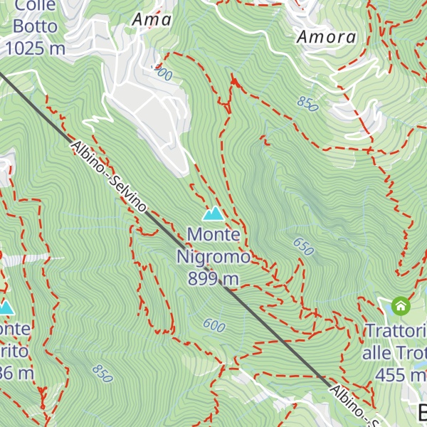 Map of Monte Nigromo
