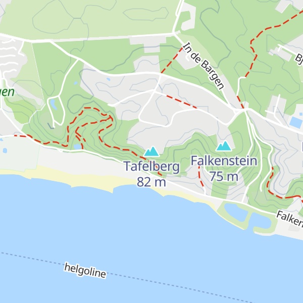Map of Tafelberg