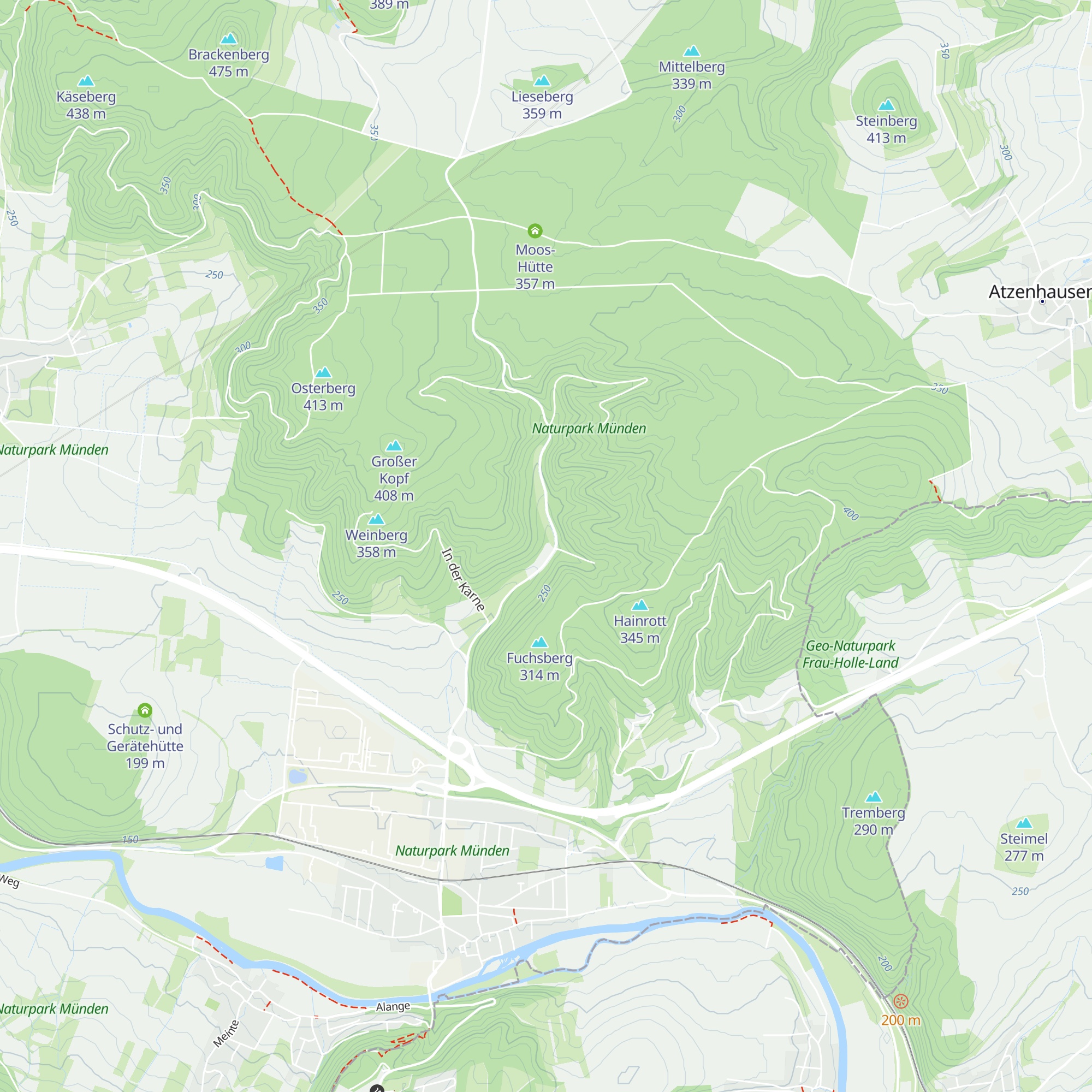 Jäcklenburger Hütte map