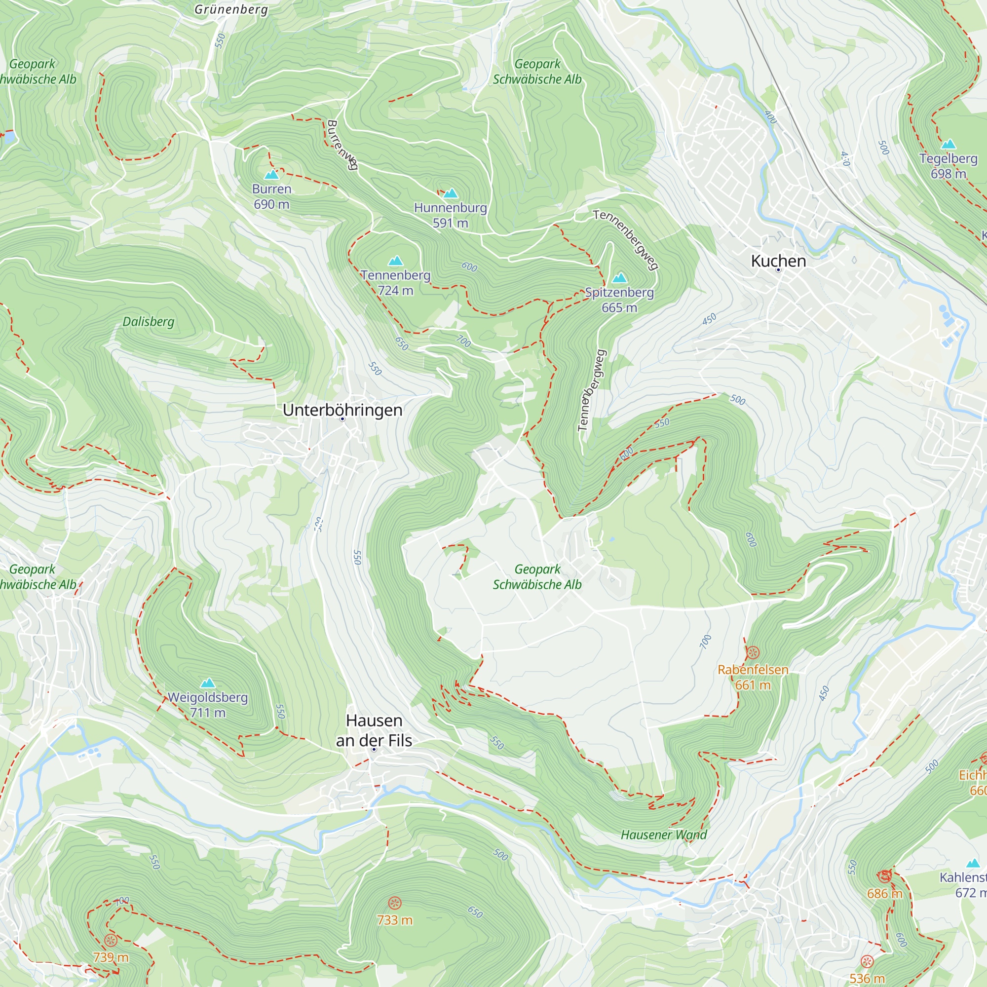 Berghaus St. Michael map