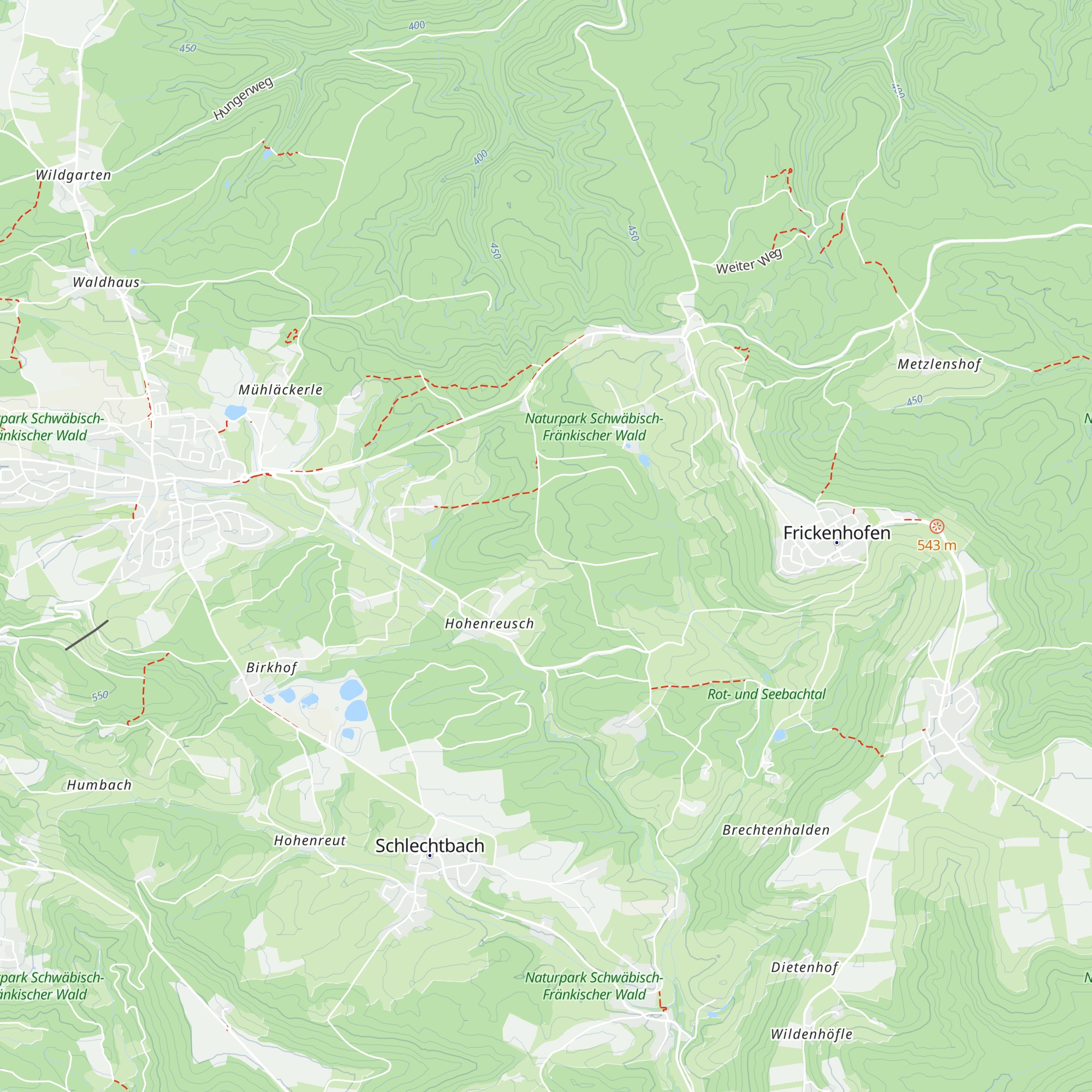 Gussmann Hütte map