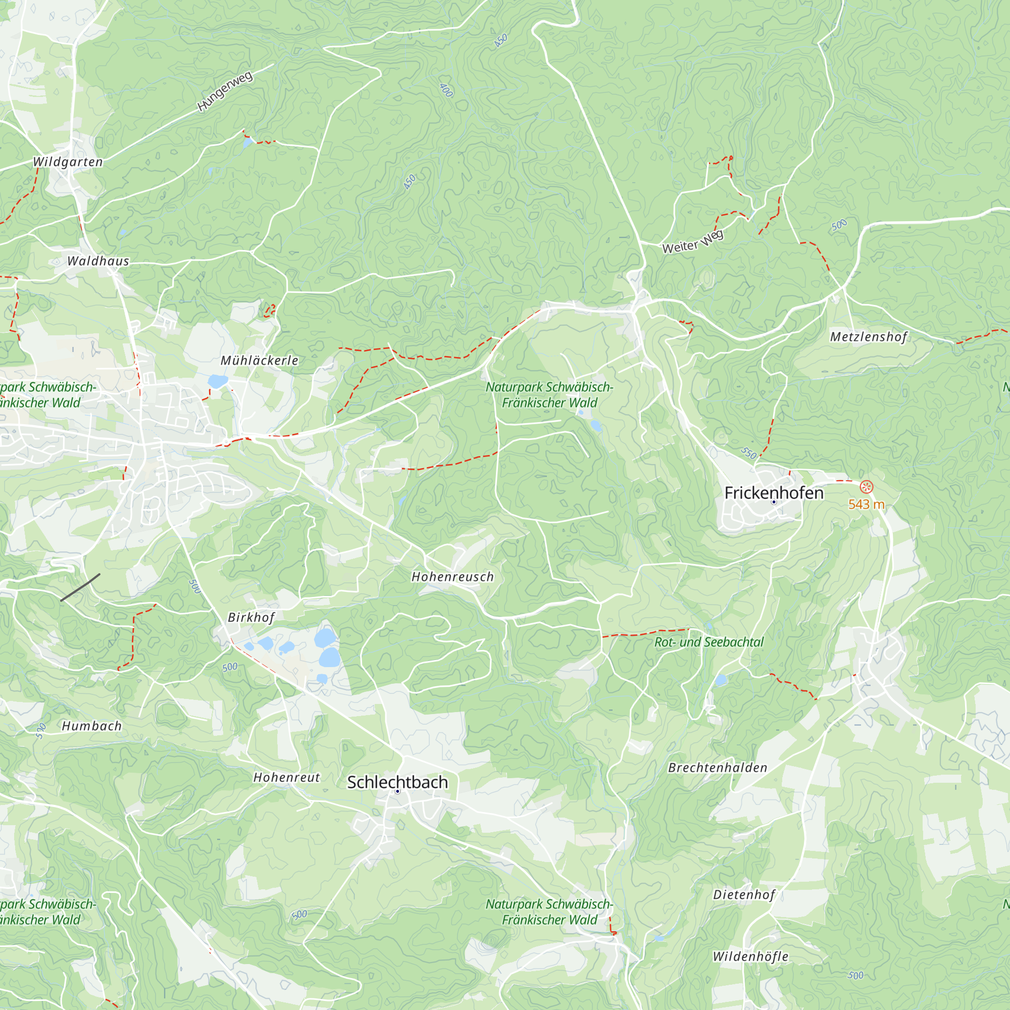 Gussmann Hütte map