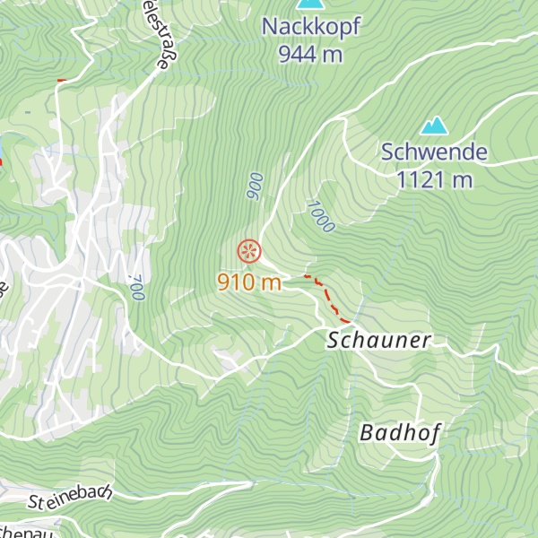 Map of Schwendealpe