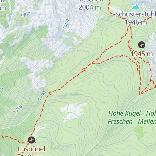 Map of Obere Saluveralpe