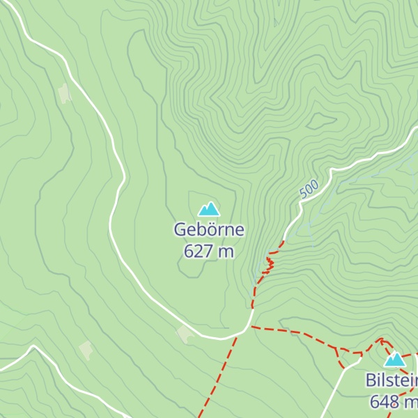 Map of Gebörne